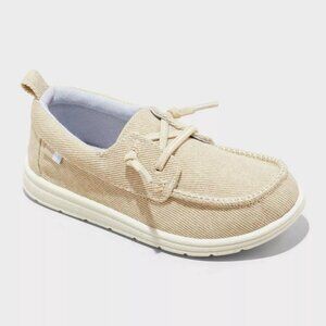 NEW Cat & Jack Toddler Bobby Slip On Sneakers - Tan - Size 11